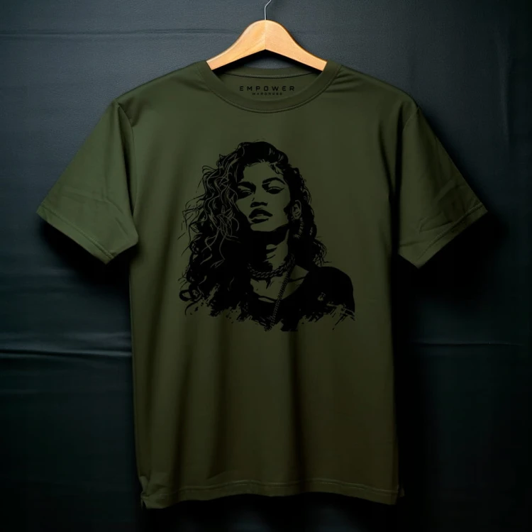 Koszulka T-shirt "Zendaya" Bawełna