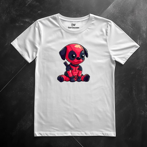 Koszulka dla dziecka "Deadpool DOG" Bawełna