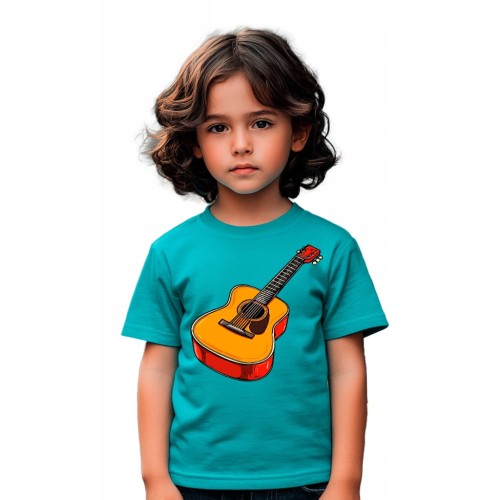 Koszulka dla dziecka "Gitara" Bawełna