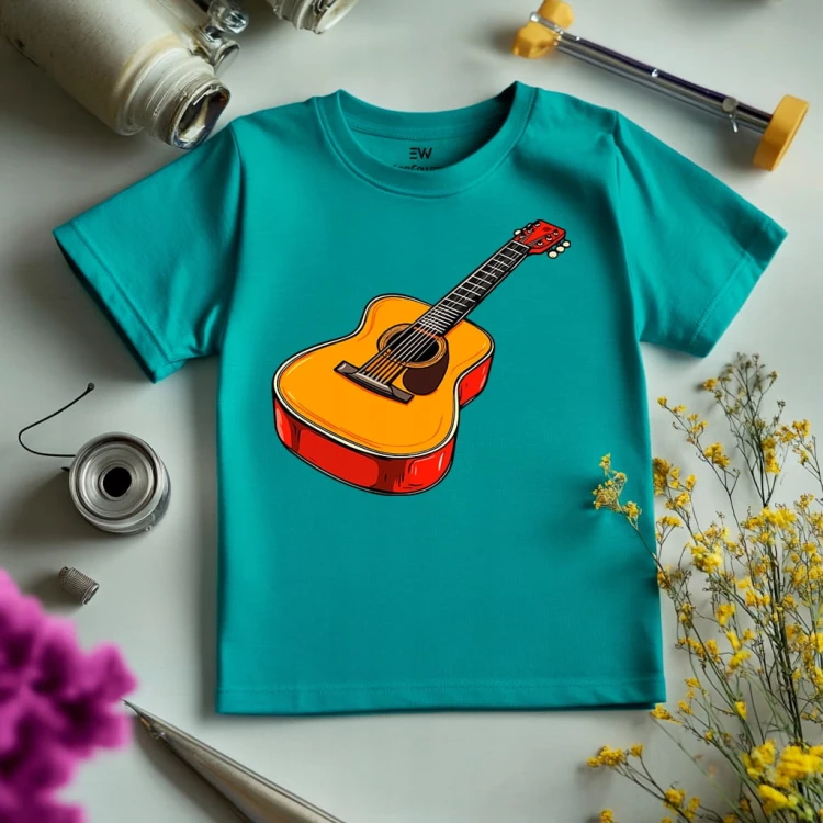Koszulka dla dziecka "Gitara" Bawełna
