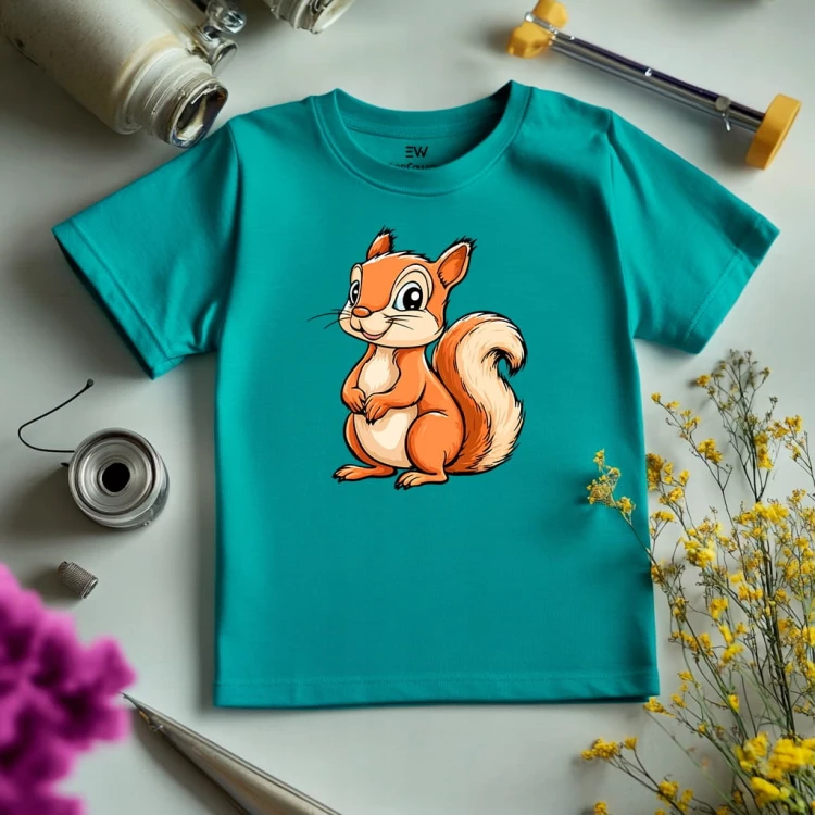 Koszulka dla dziecka "Squirrel" Bawełna