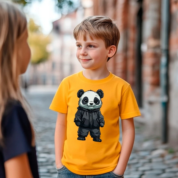 Koszulka dla dziecka "Panda" Bawełna