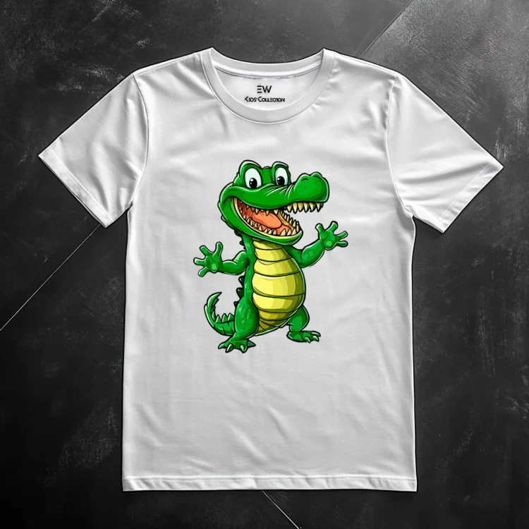 Koszulka dla dziecka "Crocodile" Bawełna
