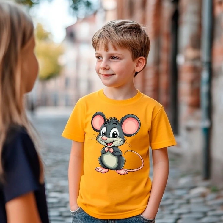 Koszulka dla dziecka "Mouse" Bawełna