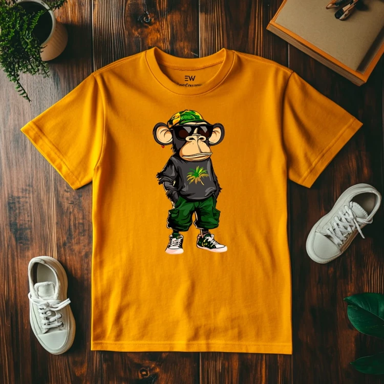 Koszulka dla dziecka "Monkey" Bawełna