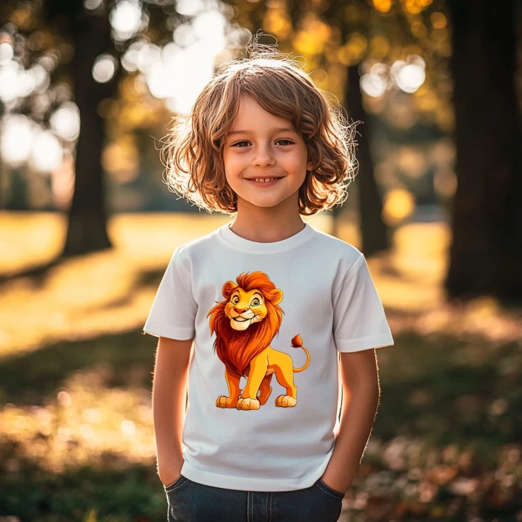 Koszulka dla dziecka "Lion" Bawełna
