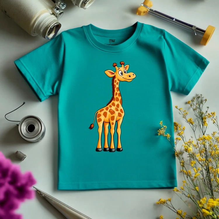 Koszulka dla dziecka "Giraffe" Bawełna