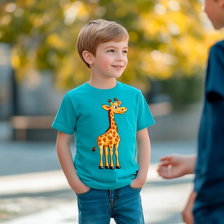 Koszulka dla dziecka "Giraffe" Bawełna