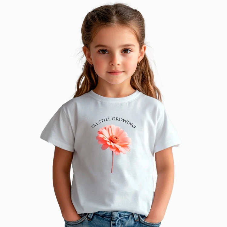 Koszulka dla dziecka "I’m Still Growing" Bawełna