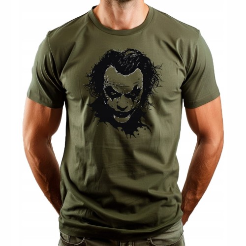 Koszulka T-shirt "Joker Face" Bawełna