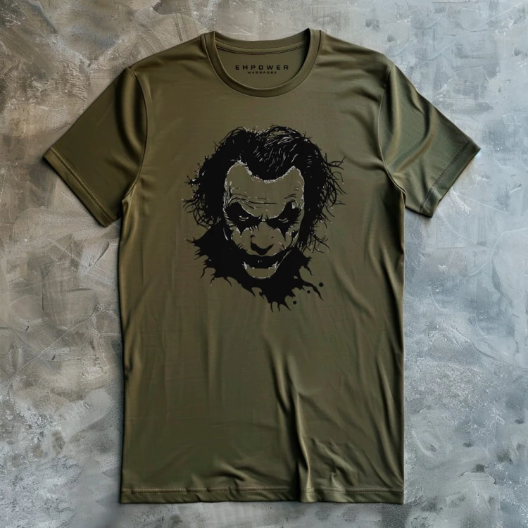 Koszulka T-shirt "Joker Face" Bawełna