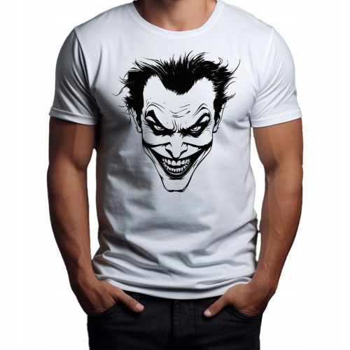 Koszulka T-shirt "Joker Smile" Bawełna