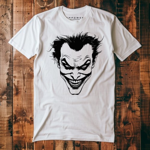 Koszulka T-shirt "Joker Smile" Bawełna