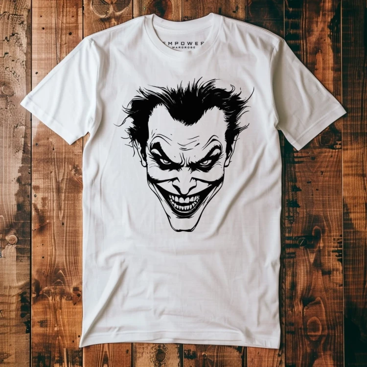 Koszulka T-shirt "Joker Smile" Bawełna