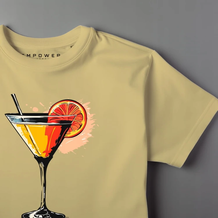 Nowoczesny T-shirt "Margarita" Bawełna