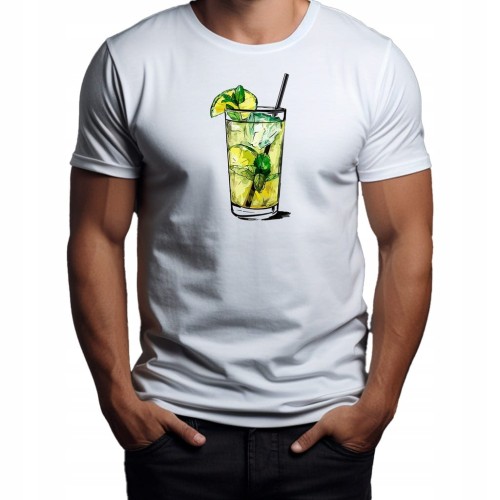 Nowoczesny T-shirt "Mohito" Bawełna