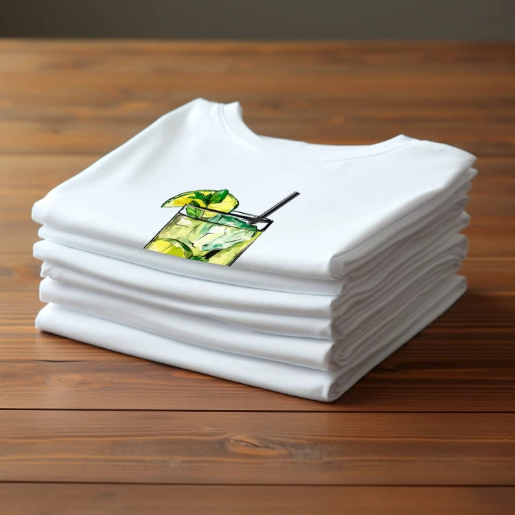 Nowoczesny T-shirt "Mohito" Bawełna