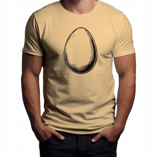 Koszulka T-shirt "EGG" Bawełna