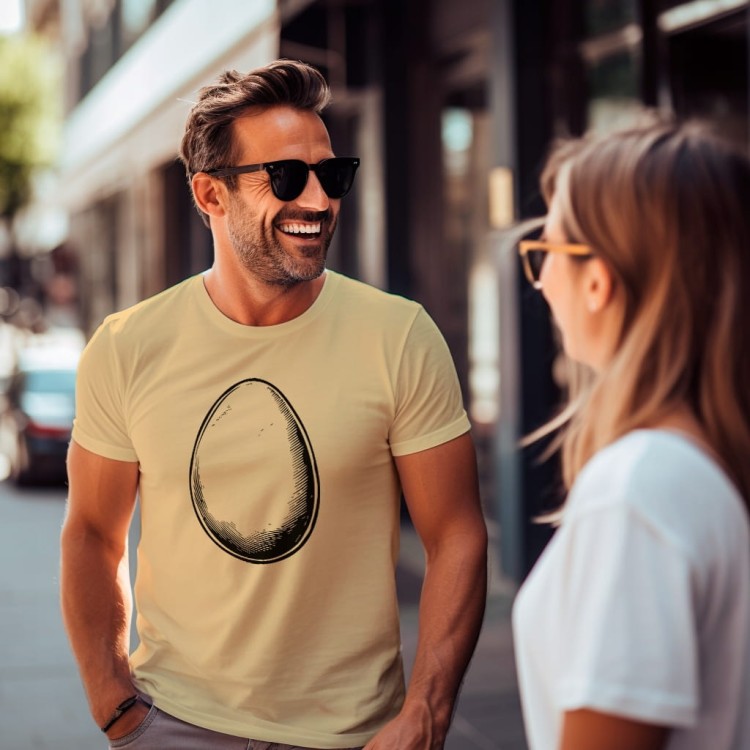 Koszulka T-shirt "EGG" Bawełna
