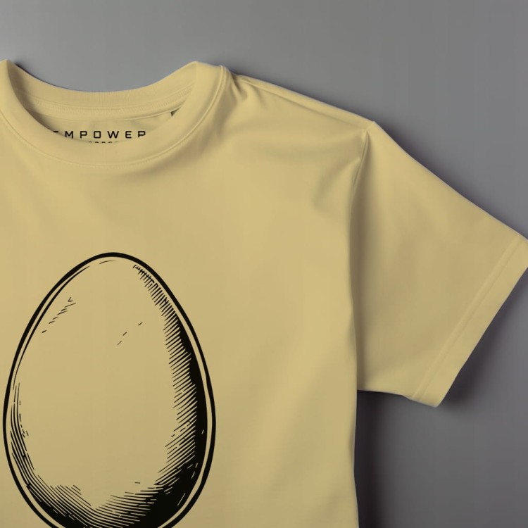 Koszulka T-shirt "EGG" Bawełna