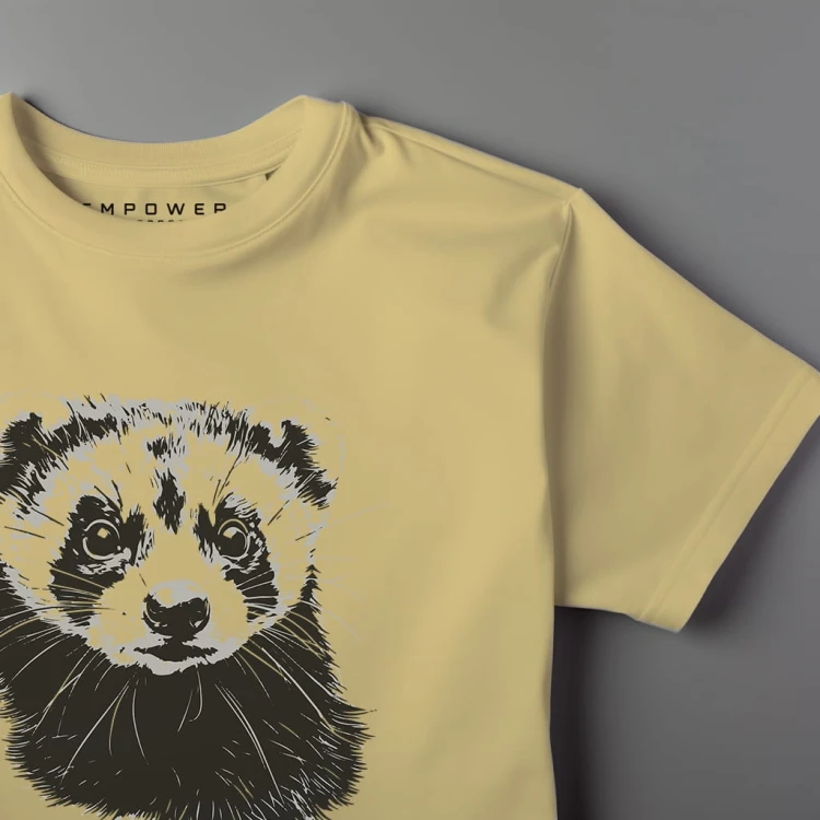 Koszulka T-shirt "Fretka" Bawełna