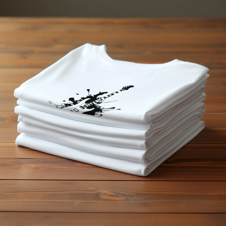 Koszulka T-shirt "Gitara" Bawełna
