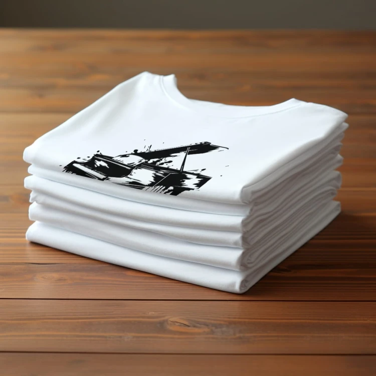 Koszulka T-shirt "Piano" Bawełna