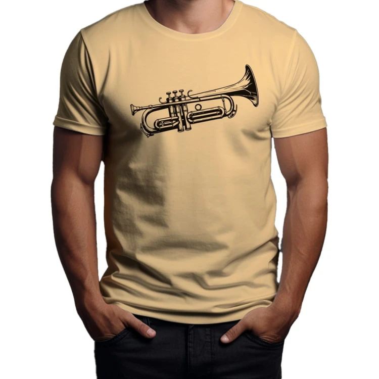 Koszulka T-shirt "Trumpet" Bawełna