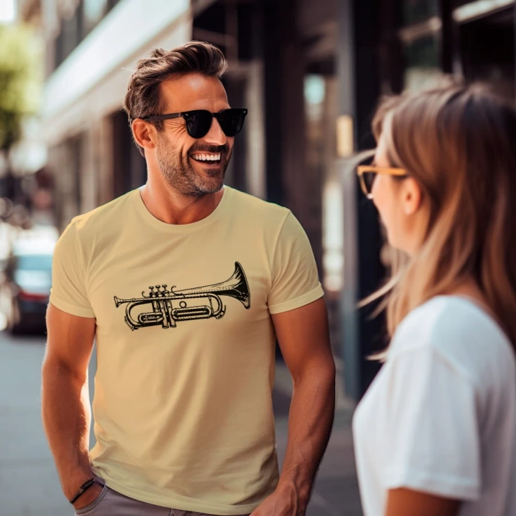 Koszulka T-shirt "Trumpet" Bawełna