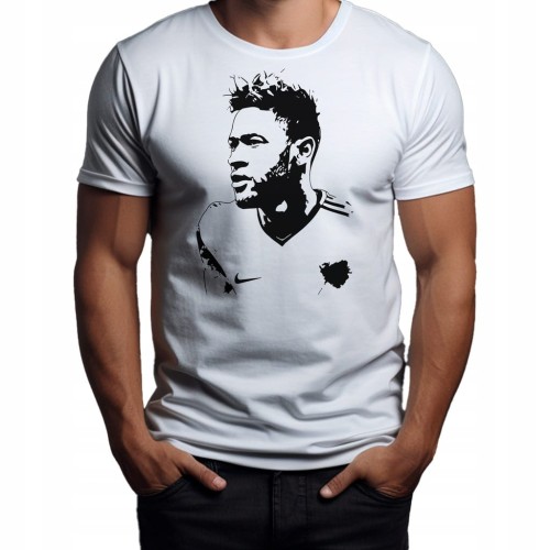 Koszulka T-shirt "Neymar" Bawełna