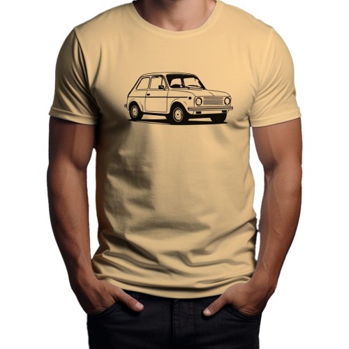 Koszulka T-shirt "Fiat 126P" Bawełna