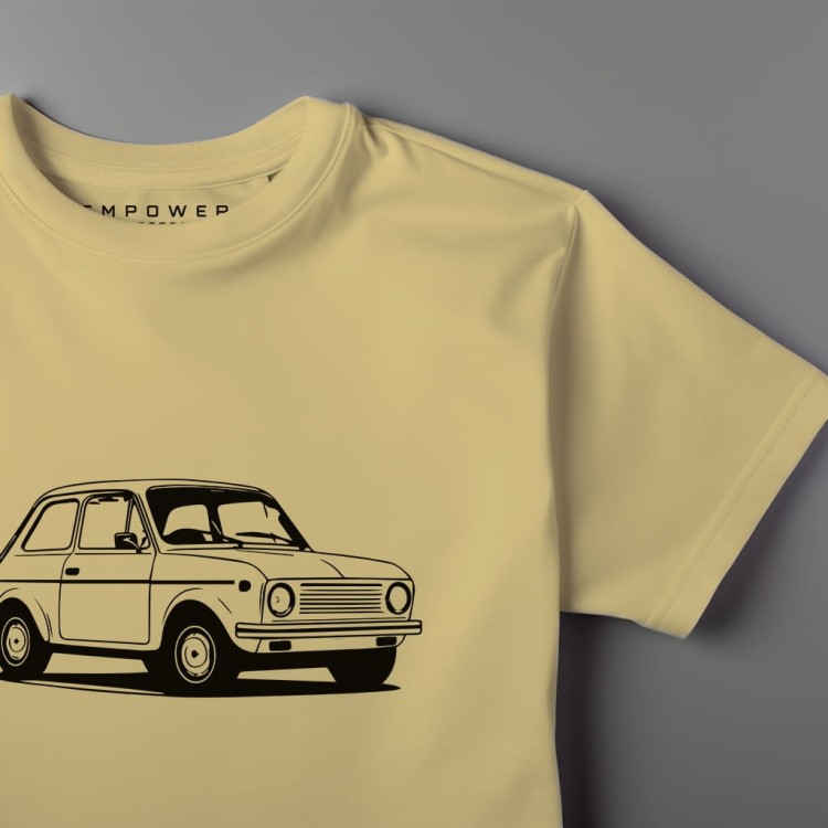 Koszulka T-shirt "Fiat 126P" Bawełna