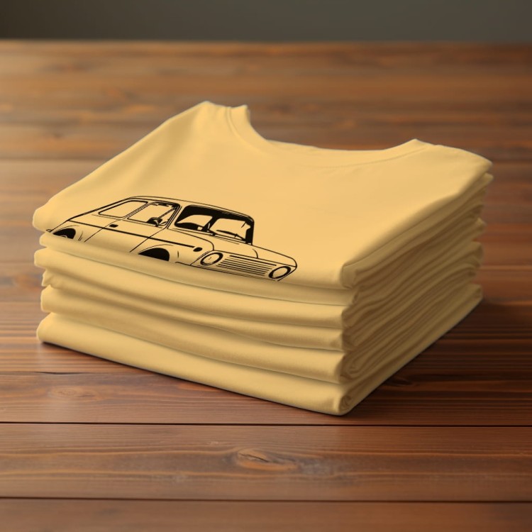 Koszulka T-shirt "Fiat 126P" Bawełna