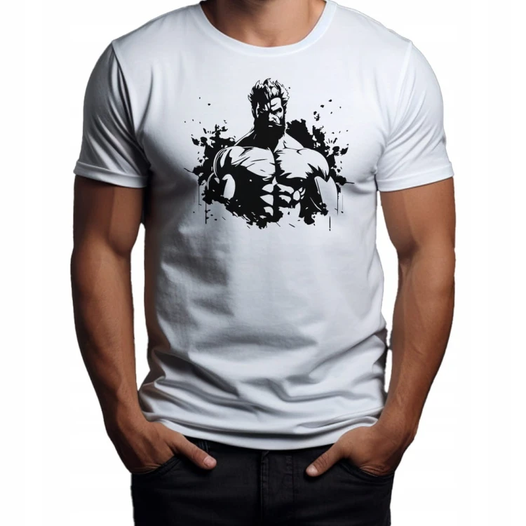 Koszulka T-shirt "Bodybulder" Bawełna