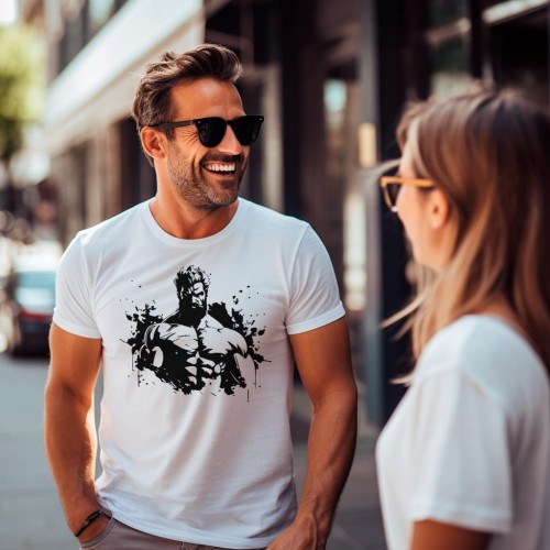 Koszulka T-shirt "Bodybulder" Bawełna