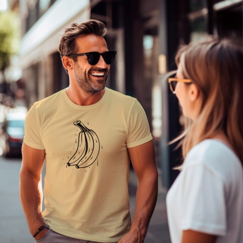 Koszulka T-shirt "Banan" Bawełna