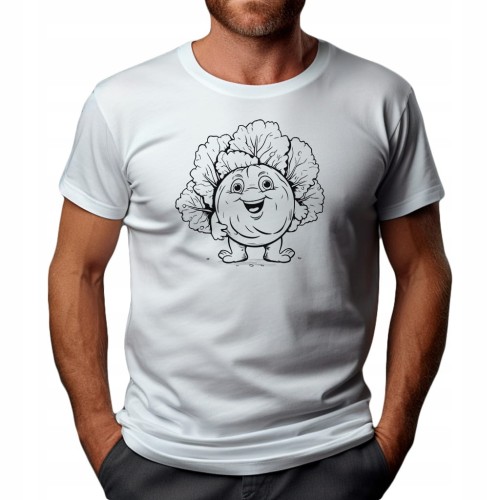 Koszulka T-shirt "Kapusta" Bawełna