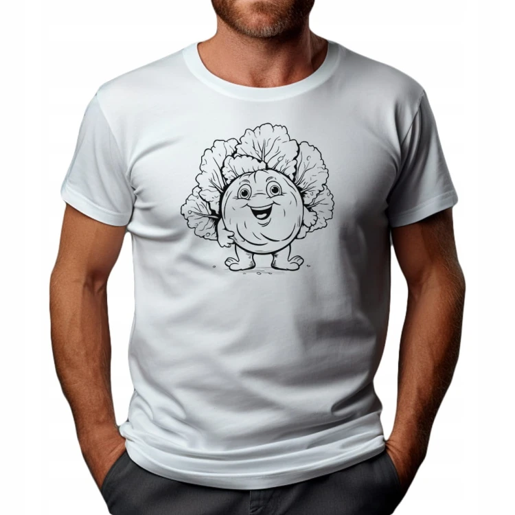 Koszulka T-shirt "Kapusta" Bawełna