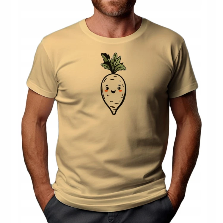 Koszulka T-shirt "Marchewka" Bawełna