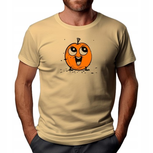 Koszulka T-shirt "Pomarańcza" Bawełna