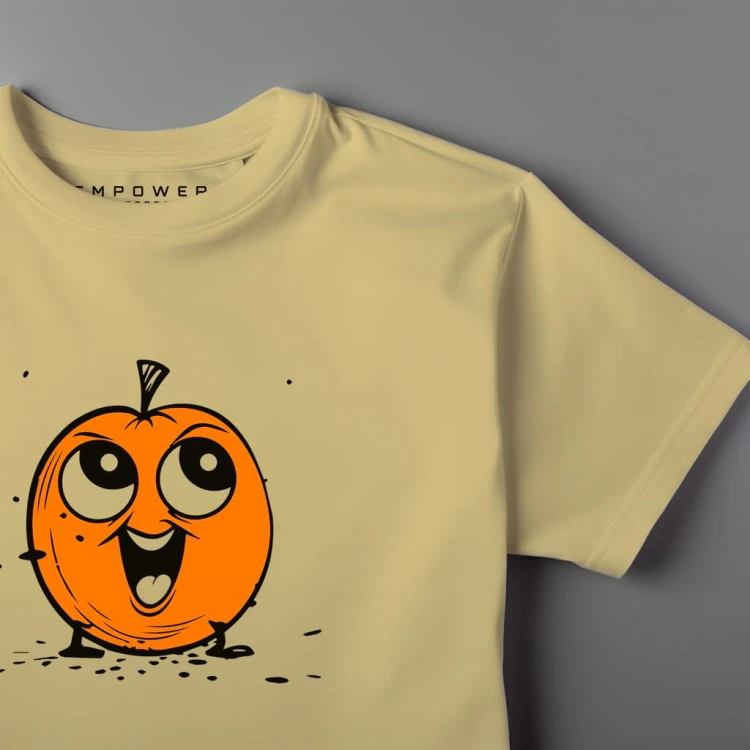 Koszulka T-shirt "Pomarańcza" Bawełna