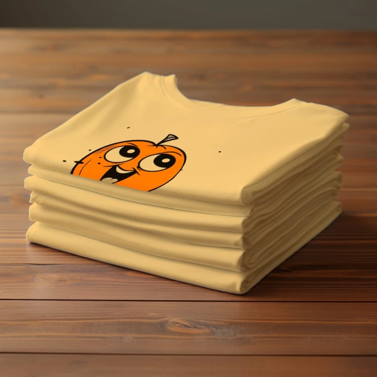 Koszulka T-shirt "Pomarańcza" Bawełna