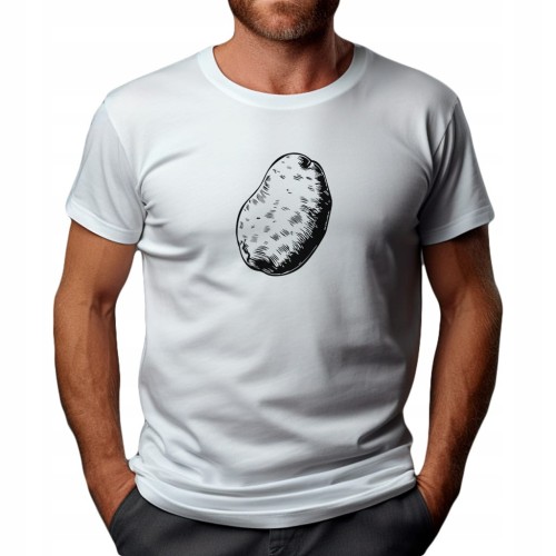 Koszulka T-shirt "Ziemniak" Bawełna