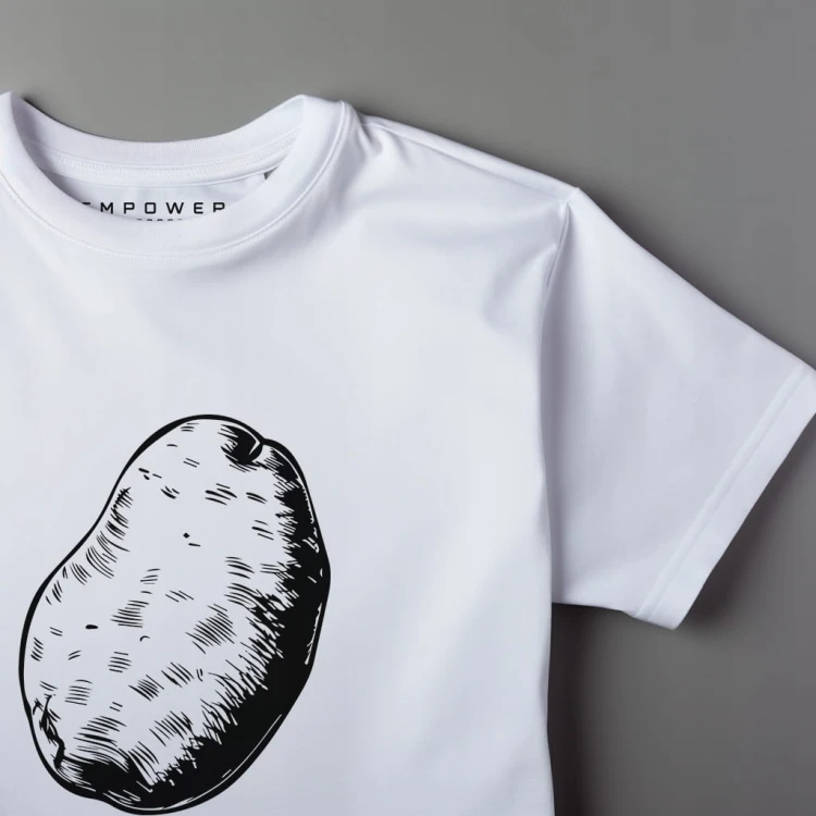 Koszulka T-shirt "Ziemniak" Bawełna