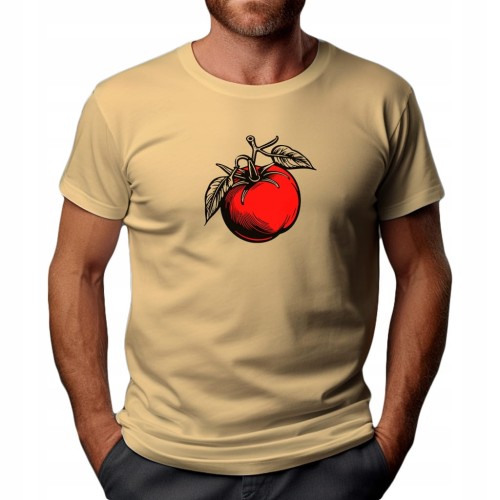 Koszulka T-shirt "Pomidor" Bawełna