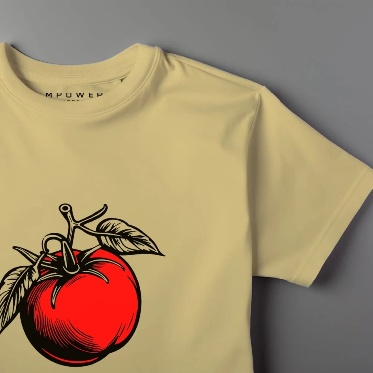 Koszulka T-shirt "Pomidor" Bawełna
