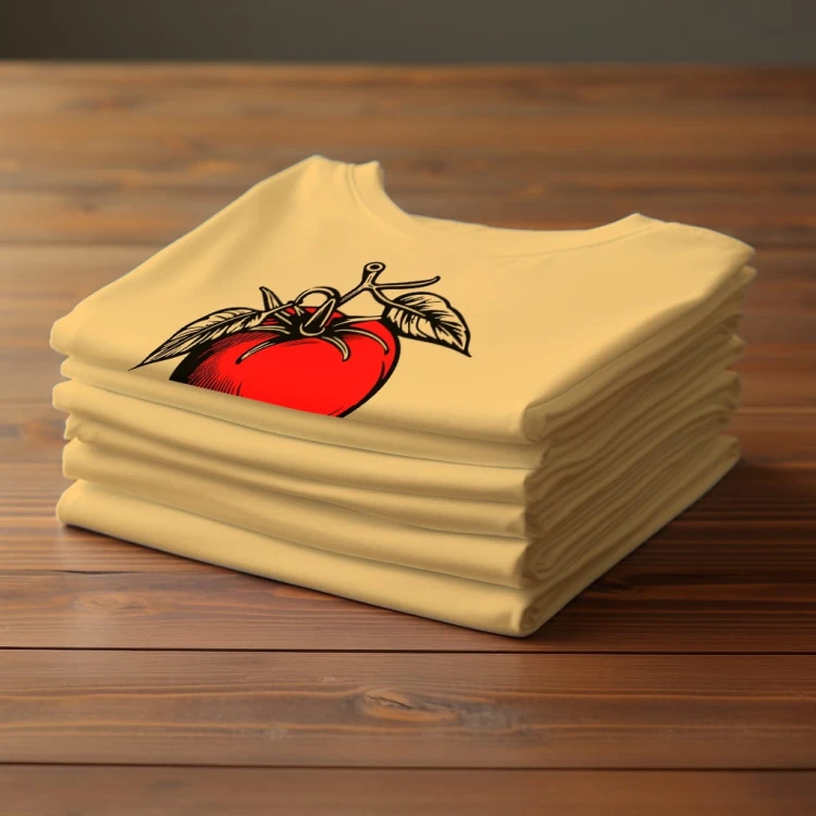 Koszulka T-shirt "Pomidor" Bawełna