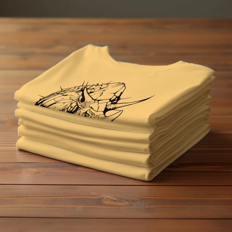Koszulka T-shirt "Triceratops" Bawełna