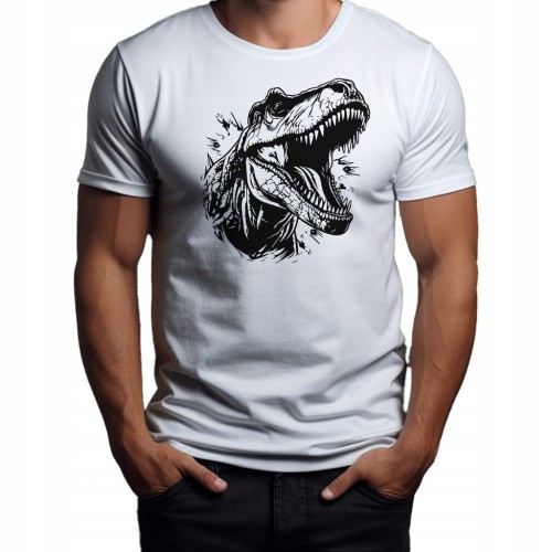 Koszulka T-shirt "Tyrannosaurus" Bawełna