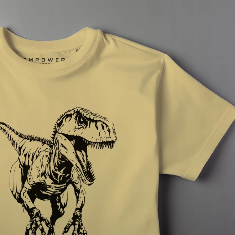 Koszulka T-shirt "Velociraptor" Bawełna
